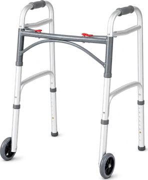 Drive folding walker