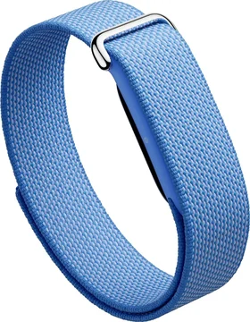 Google Fitbit Air activity tracker with blue band